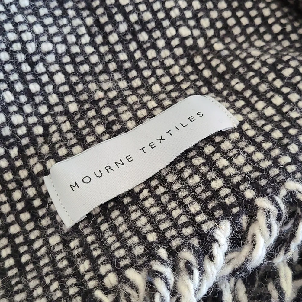 Wool Tweed Emphasize Throw - Picture 3 of 3